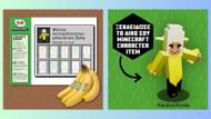 The Minecraft x Dole collaboration is offering players a chance to get a free character creator item (Image via Dole)